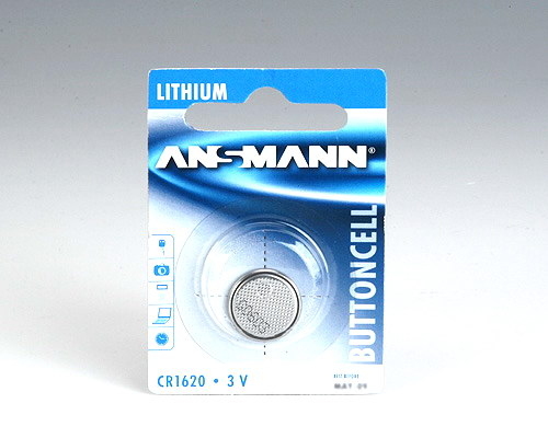 ANSMANN Knopfzelle 3 V Lithium CR 1620