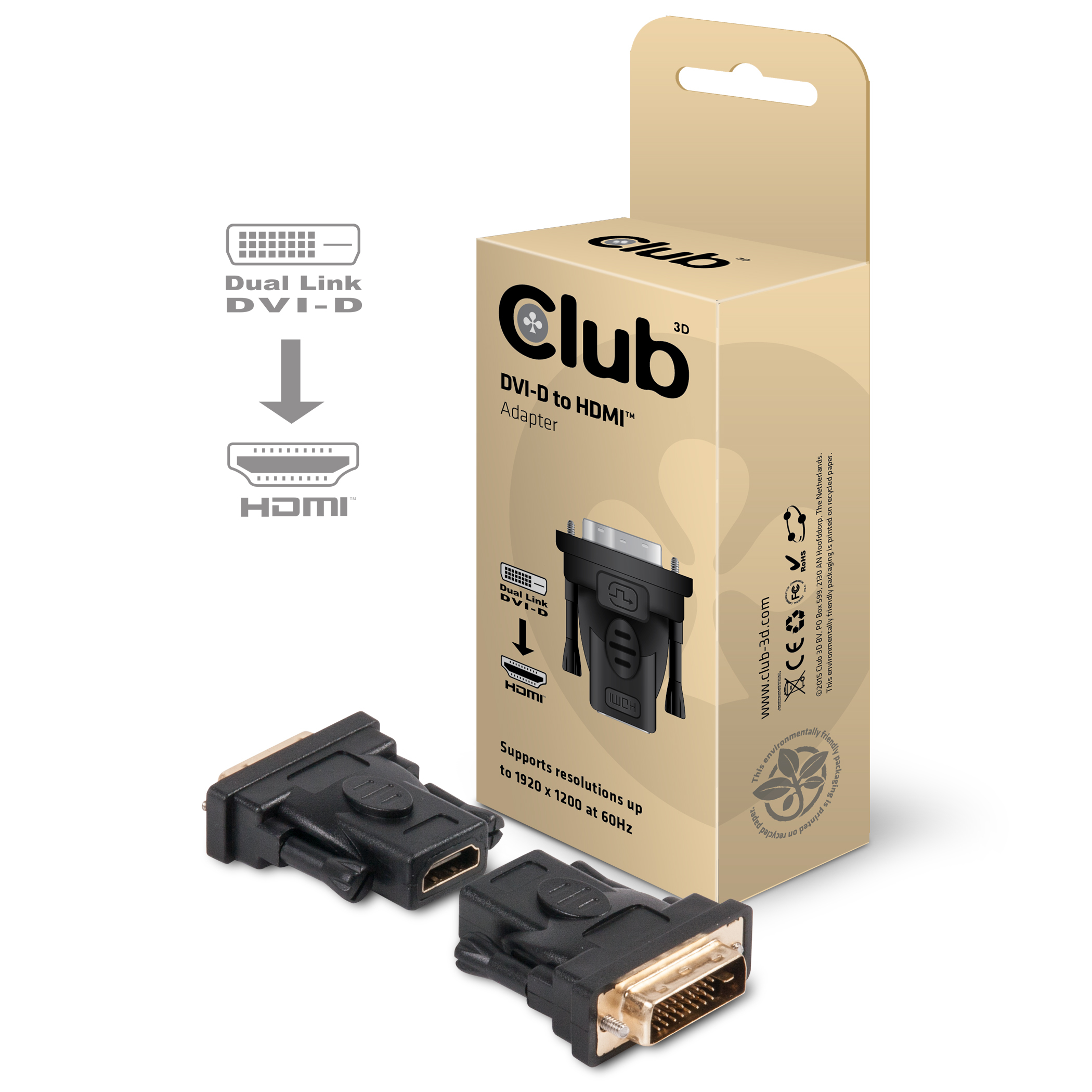 Club DVI TO HDMI AMD 3/4/5K SERIES