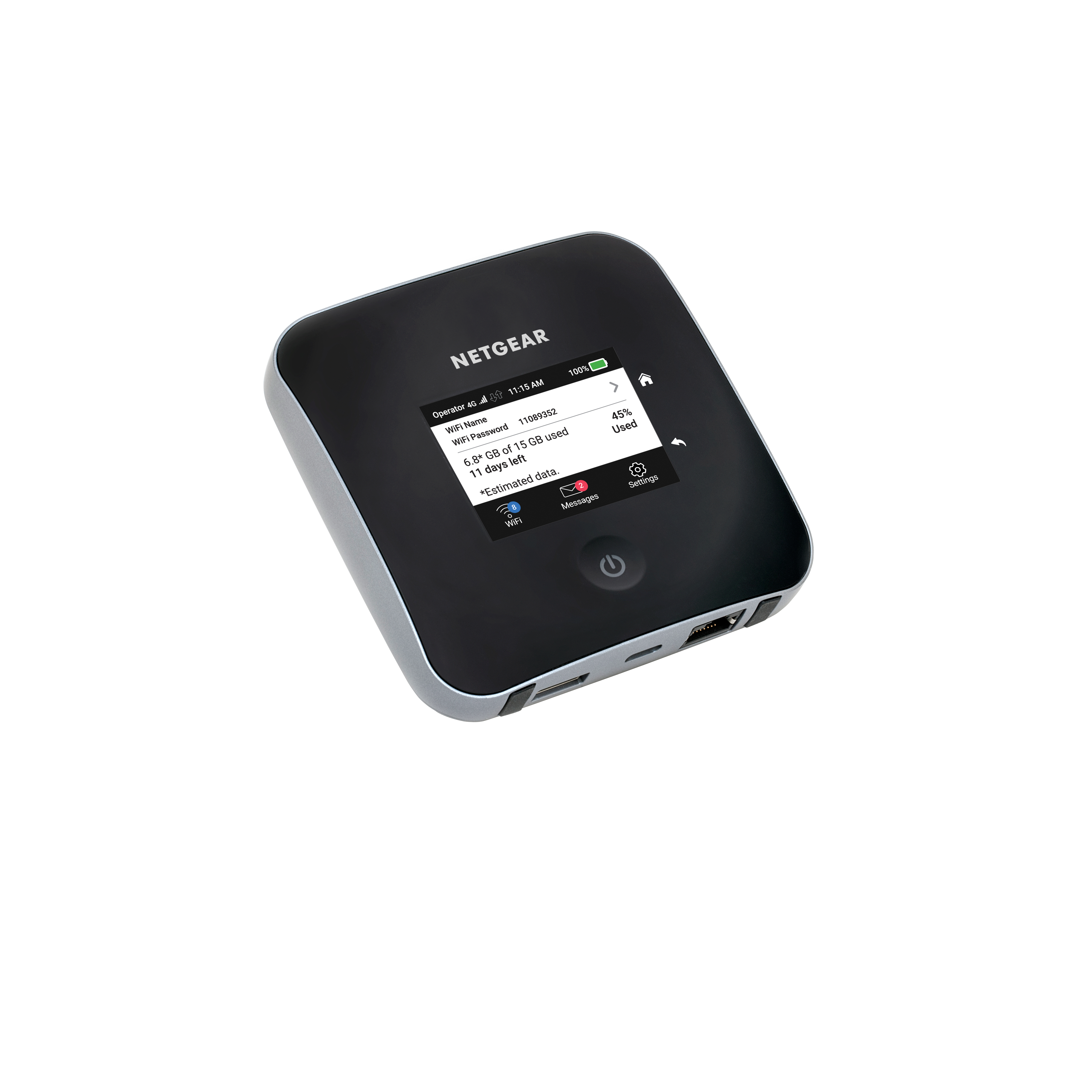 Nighthawk M2 Mobiler Router LTE CAT 20 Modem, DL Unterstützung bis zu 2Gbps, 4X4 MIMO auf 5xCA über