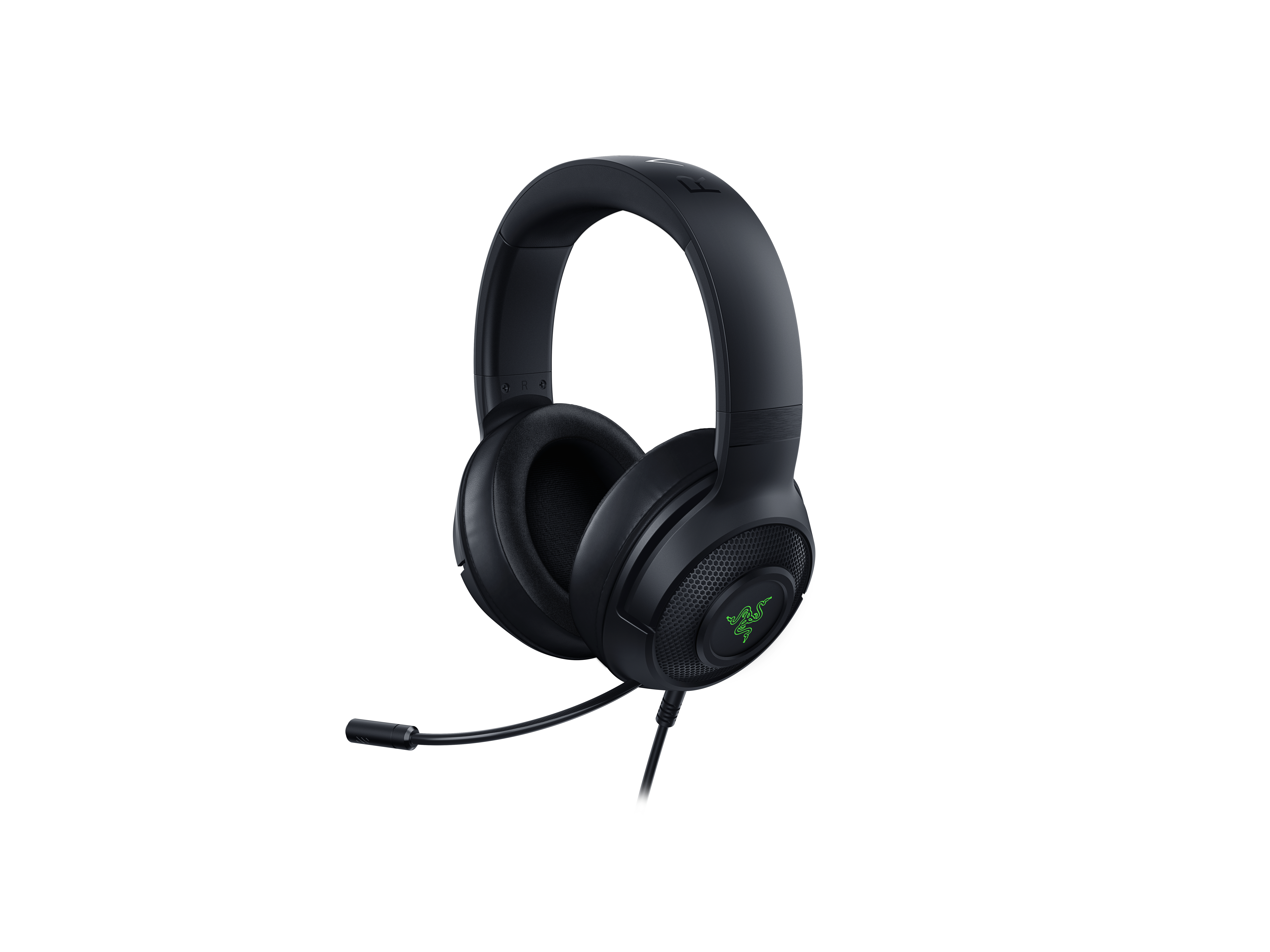RAZER Kraken V3 X Gaming Over Ear Headset kabelgebunden Virtual Surround Schwarz Headset, Lauts